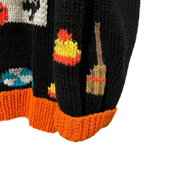Vintage Halloween Bear Sweater Women's M - Picture 4 of 8
